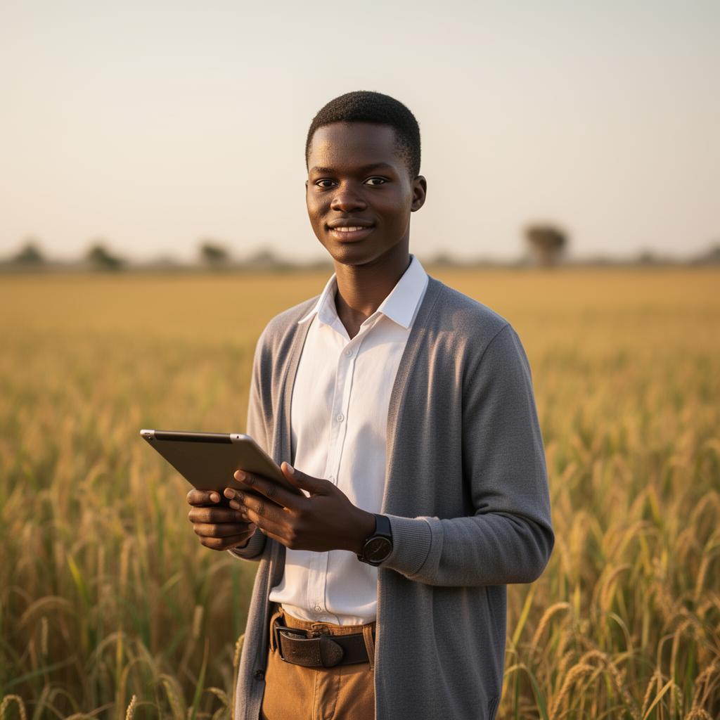Portrait of Petra Ukwueze, Co-founder & CEO at CropSentry